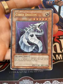 Cyber Dragon CRV-EN015 Ultimate Rare 1st Edition EURO POOR Yugioh - Image 2