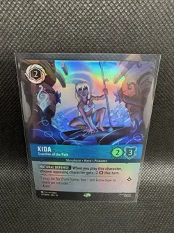 Kida - Guardian of the Path - 217/204 - Epic - Disney Lorcana Wilds Unknown - Image 1