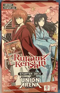 Union Arena TCG: Rurouni Kenshin Starter Deck (UE11ST) Card Game Factory Sealed - Image 1