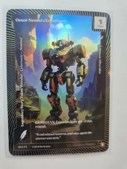 Wonders of the First OMNI-NEURAL EXECUTIONER Foil *EPIC RARE* COTS AA78 - Image 1