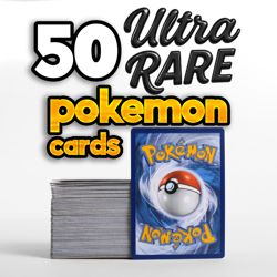 50 Ultra Rare V / ex Bulk Pokemon Cards Pack - No Duplicates - Image 1