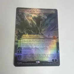 Wizards of the Coast MTG Ugin Eye of the Storms Foil Borderless TDM NM MTG - Image 1