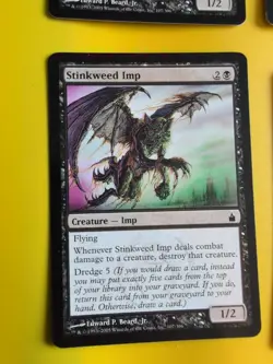 Stinkweed imp x4. Playset Ravnica Magic the Gathering 4 Card. - Image 5