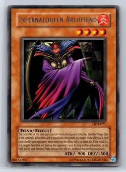 Dark Crisis #DCR-071 Infernalqueen Archfiend Yu-Gi-Oh! Rare - Image 1