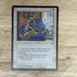 MTG Hand of Justice Fallen Empires Normal Magic the Gathering NM - Image 1