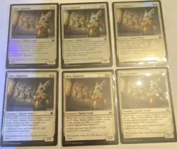 Magic The Gathering Hare Apparent #15 Foundations 3x regular 3x foil NM MTG - Image 1
