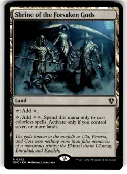 Shrine of the Forsaken Gods 0292 Non Foil Rare Murders at Karlov Manor MTG NM - Image 1