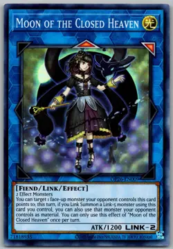 Moon of the Closed Heaven Super Rare OTS Tournament Pack 26 OP26-EN009 NM - Image 1