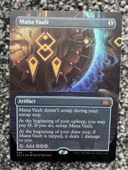 Mana Vault (Borderless) - Double Masters - Magic: The Gathering MTG - Image 1