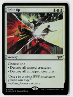 Split Up #32 (Foil) (NM) Duskmourn DSK Magic MTG - Image 1