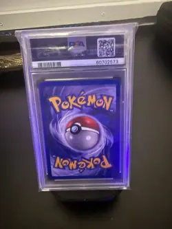 Gyarados Vivid Holo PSA 7 NM 1999 Pokemon Base Set WOTC Vintage Original - Image 2
