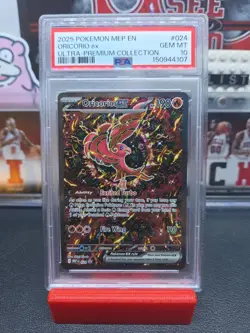 🐦‍🔥💎2025 POKEMON MEP EN-ME BLACK STAR PROMO #024 ORICORIO EX PSA 10 💎 - Image 1