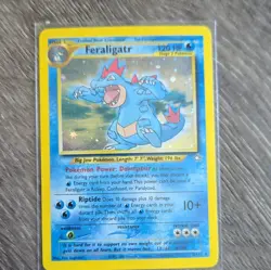 Pokemon TCG Feraligatr Neo Genesis 5/111 Holo Rare 120 HP Stage 2 Unlimited - Image 1