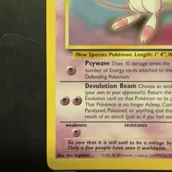 Mew # 8 Black Star Promo Pokemon League 2000 Rare Vintage Non-Holo - Image 3