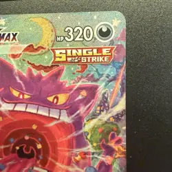 Gengar VMAX Alt Art Secret Rare Single Strike Fusion Strike Holo 271/264 Pokemon - Image 4