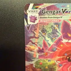 Gengar VMAX Alt Art Secret Rare Single Strike Fusion Strike Holo 271/264 Pokemon - Image 5
