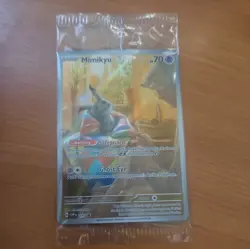 Mimikyu SVP 075 New & Sealed Promo Pokemon Card Paldean Fates - Image 1