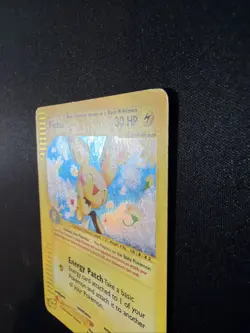 Pichu pokemon Expedition Holo 22/165 with SWIRL MP WOTC vintage 2002 - Image 2