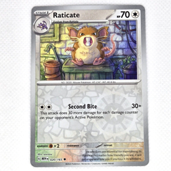 Raticate 020/165 SV Scarlet & Violet 151 Reverse Holo Uncommon Pokemon TCG NM - Image 1