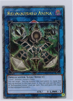 Yugioh TCG Relinquished Anima MP24-EN007 Quarter Century Secret Rare 1st Edition - Image 1