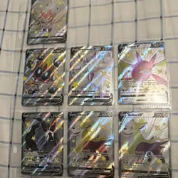 Pokemon TCG Shining Fates Shiny Vault Shiny Holo V 6-Card Lot - Image 1