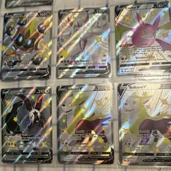Pokemon TCG Shining Fates Shiny Vault Shiny Holo V 6-Card Lot - Image 2