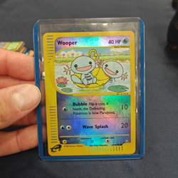 Pokemon TCG Wooper Holo Card 2002 117/47 MINT CONDITION - Image 1