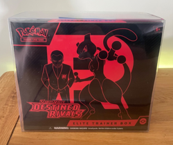 Pokemon TCG Destined Rivals ETB Elite Trainer Box -Sealed with PET display case - Image 1