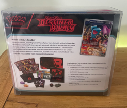 Pokemon TCG Destined Rivals ETB Elite Trainer Box -Sealed with PET display case - Image 2