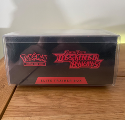 Pokemon TCG Destined Rivals ETB Elite Trainer Box -Sealed with PET display case - Image 5