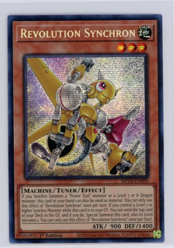 Yugioh TCG Revolution Synchron MP24-EN090 1st Edition Prismatic Secret Rare - Image 1