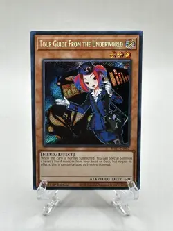🔥Yu-Gi-Oh! TCG-Tour Guide From the Underworld-RA01-EN005-Secret-1st Ed-M/NM🔥 - Image 1