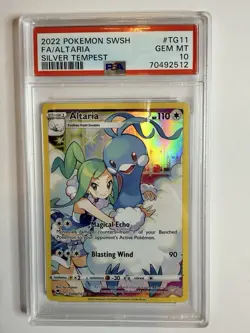 2022 Pokemon Altaria Trainer Gallery TG11/TG30 Silver Tempest w/ Lisia - PSA 10 - Image 1
