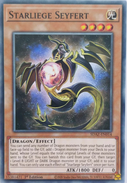 Starliege Seyfert - SDAZ-EN014 - Common - 1st Edition - Yugioh - Image 1