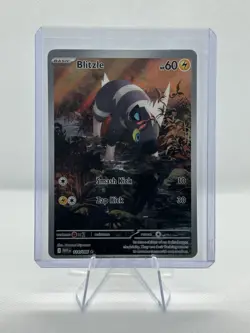 Pokemon Blitzle 114/086 Sv: White Flare Illustration Rare Holo Basic 60 HP - Image 1