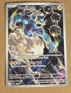 Pokemon Card Thundurus AR 120/086 sv11B Black Bolt Japanese - Image 1