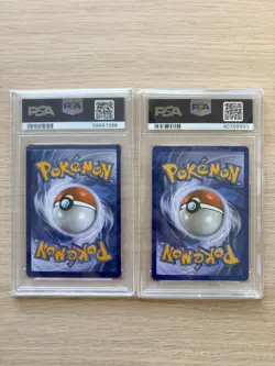 2016 Pokemon XY Evolutions Charizard Holo + Reverse Foil PSA 9 Duo Set - Image 5