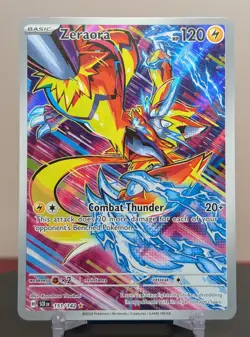 Pokemon Zeraora #151/142 English Stellar Crown - Image 1
