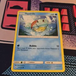 Squirtle 33/214 Unbroken Bonds Regular Pokemon card - Image 2