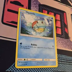 Squirtle 33/214 Unbroken Bonds Regular Pokemon card - Image 3