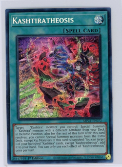 Yugioh TCG Kashtiratheosis MP24-EN072 1st Edition Prismatic Secret Rare - Image 1