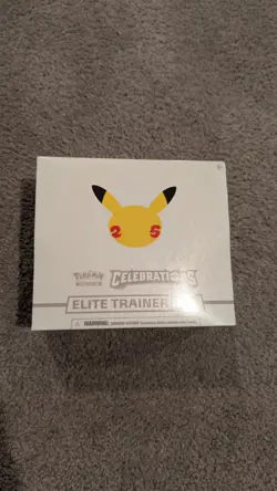 Pokemon TCG: 25th Anniversary Celebrations Elite Trainer Box (2021) 820650809439 - Image 1