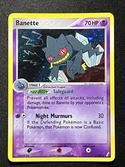 Banette 1/100 Crystal Guardians Holo Rare NEAR MINT 2006 Pokemon TCG - Image 1