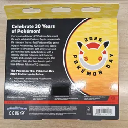 Pokemon TCG Pokemon Day 2026 Collection Box Brand New & Sealed - Image 3