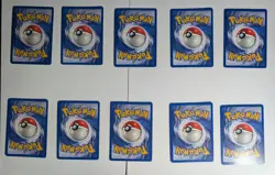 Lot of 10 Vintage Pokemon Trainer Cards from WOTC Era - Image 2