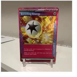 Pokemon TCG Enriching Energy 191/191 Sv08: Surging Sparks ACE SPEC Rare Holo - Image 1