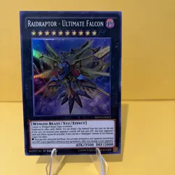 Yu-Gi-Oh Raidraptor - Ultimate Falcon SHVI-EN053 Super Rare 1st Edition - Image 1