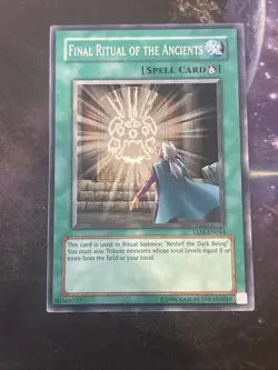 Final Ritual of the Ancients - TLM-EN044 - Common - Unlimited Edition LP Yugioh - Image 1
