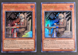 Yugioh TCG -2x Wightmare - DUOV-EN065 NM 1st Edition - Ultra Rare - 2020 - Image 1