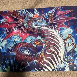 YuGiOh Official Playmat Snake-Eyes Dragon YCSJ 2023 NAGOYA Konami US Seller - Image 4